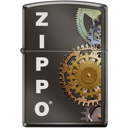 Zippo 2024 Zippo Custom Gears Black Ice ZIP-150CI403614